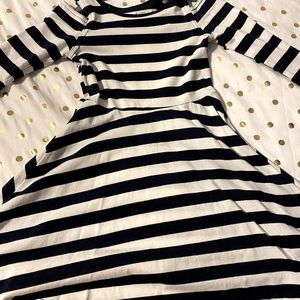 Navy and white dress.. size 5/6